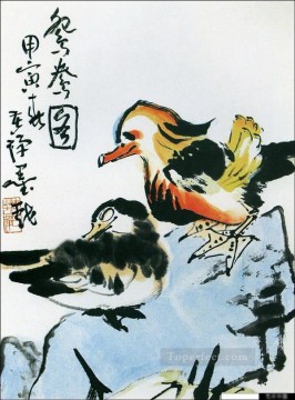 Li kuchan patos maindarin chino tradicional Pinturas al óleo